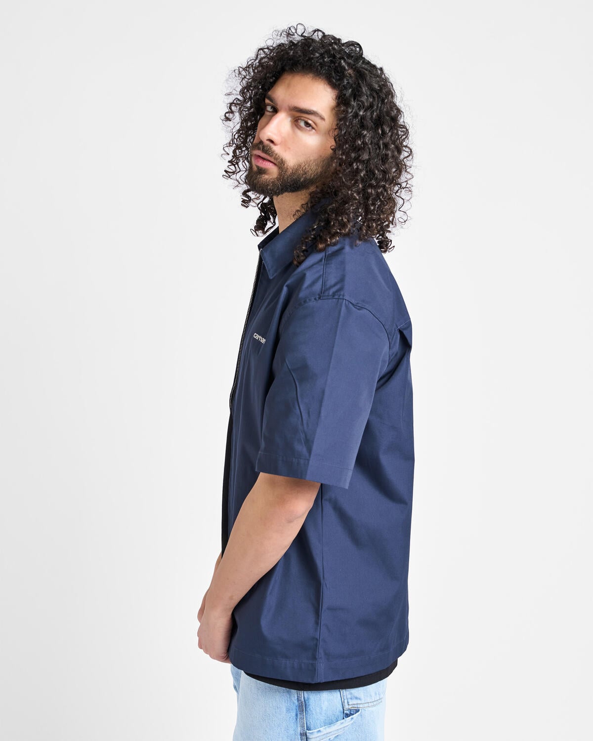 Carhartt WIP Postal Zip Shirt | I036189.28JXX | AFEW STORE